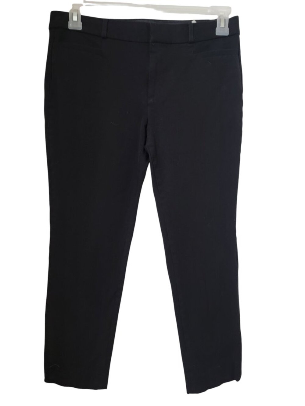 Banana Republic Size 8 Black Sloan Curvy Fit Pants